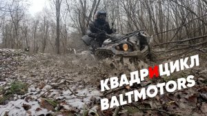 Первый СНЕГ… Не квадрОцикл, а квадрИцикл BaltMotors Striker 500 EFI