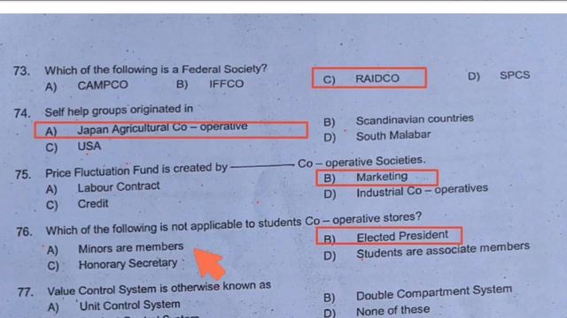 Jr Clerk Exam 30 07 2021 ,Answers with  related terms