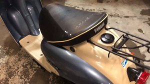 Краткий обзор ретро скутера Yamaha vino 3KJ из Японии