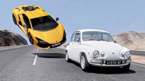 Автомобильные аварии на высокой скорости #170 - BeamNG Drive