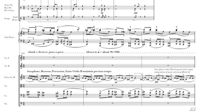 Main Orchestra Deceleration in Charles Ives, Symphony No. 4 смотреть онлайн