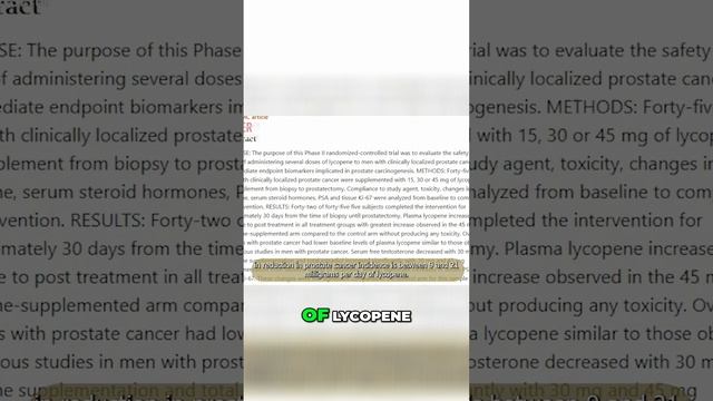 Unlock the Power of Lycopene Against Prostate Cancer