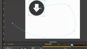 5 Движение вдоль кривой в  Adobe Edge Animate