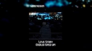 indila - love story [speed up + reverb]