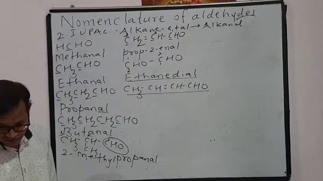 Nomenclature Of Aldehydes and Ketones| Class 12th Board | Chemistry Healer