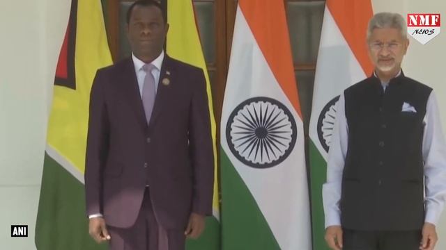 Guyana के विदेश मंत्री Huga Hilton Todd से दिल्ली में मिले EAM S Jaishankar смотреть онлайн