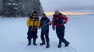 Зимняя рыбалка на озере в Карелии | Ловля налима на жерлицы | Закрываем сезон 2020