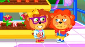 Маша и Леопольд. Правильное питание - Мультик для детей - Lion Family на русском