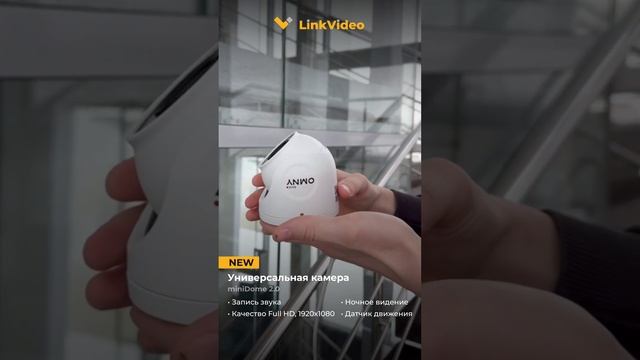 Купольная IP-камера LinkVideo miniDome в обновленной версии 2.0