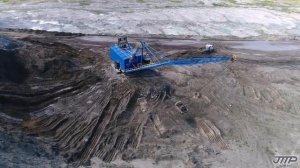 Машина землеройная шагающая (шагающий экскаватор, драглайн) МЗШ-6,5/45