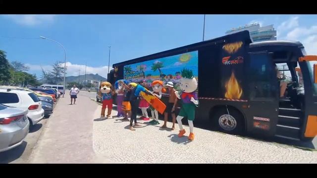 Fire Bus = led bus , publicidade , unidade movel , propaganda смотреть онлайн