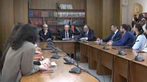 Встреча Сергея Копыркина со студентами РАУ