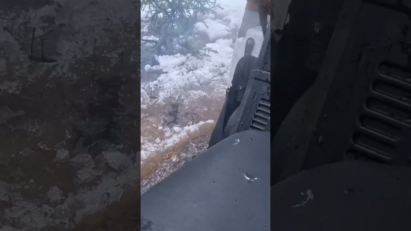 снегоход утонул