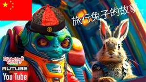 小兔子蒂莫什卡和外星飞船. Зайчик и инопланетный корабль. На китайском языке.