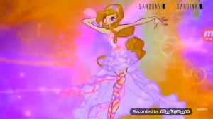 Винкс гармоникс и сереникс Блум, Муза, Стела,и Флора превращение другого цвета.