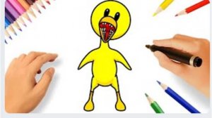 КАК РИСОВАТЬ - Yellow ЖЕЛТЫЙ | РАДУЖНЫЕ ДРУЗЬЯ ROBLOX RAINBOW FRIENDS ROBLOX