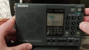 Прием на Sony ICF-SW7600 после профилактики
