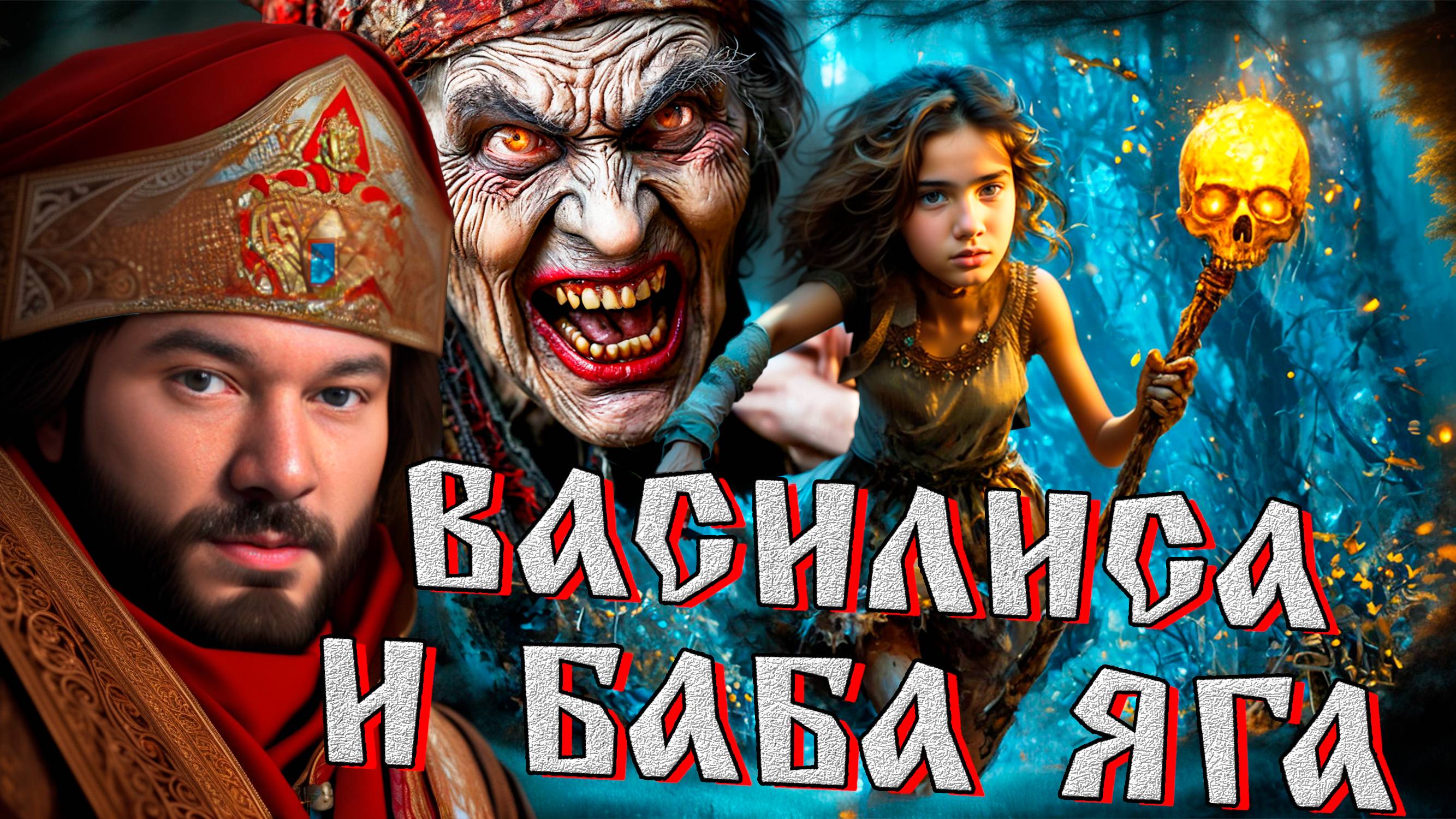 Василиса и Баба Яга! СТРАШНЫЕ СКАЗКИ!  Vasilisa and Baba Yaga Прохождение #4