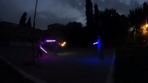 КрутКа и Вращение Световыми Палками, Световыми Мечами и LightSabers. СКК "Вместе"