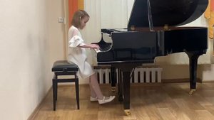 Двухголосная инвенция си бемоль мажор И. С. Бах и Маленький вальс соч. 60 №3 Г. Равина