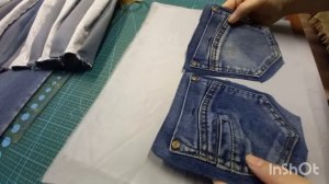 Джинсы превращаются..