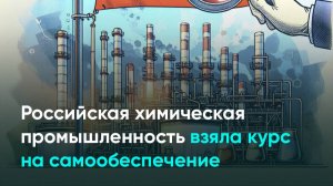 Российская химическая промышленность взяла курс на самообеспечение