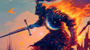 Рыцарь Объятый Пламенем | Burning Knight Dark Souls | Demon Souls - Живые Обои