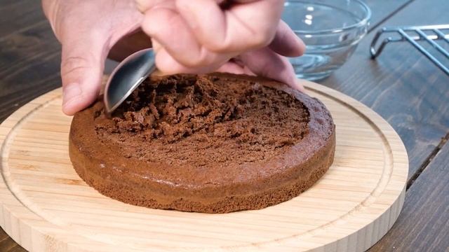 ドームケーキ レシピ☆チョコバナナケーキ☆chocolate banana cake recipe смотреть онлайн