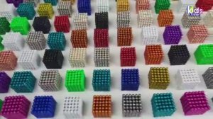 Видео ASMR! Магия  красочных Магнитных Шариков! Магнитные Игры