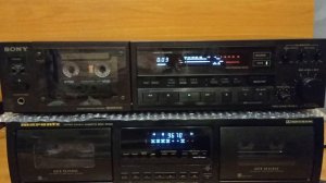 Проверка кассетной деки sony tc k333es