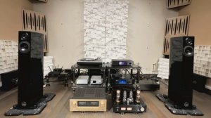 High dynamic of Line magnetic LM-805ia x Audio Physic Tempo 35 made in Germany - [ Alpha Audio TH ]