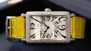 Franck Muller Long Island White Gold Diamonds 952 QZ D