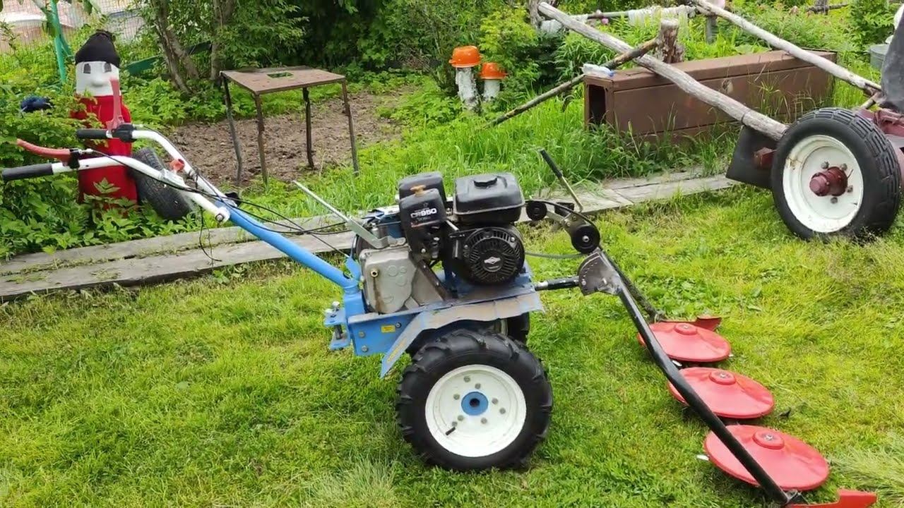 3-Х Роторная коса на мотоблок модернизация смотреть онлайн