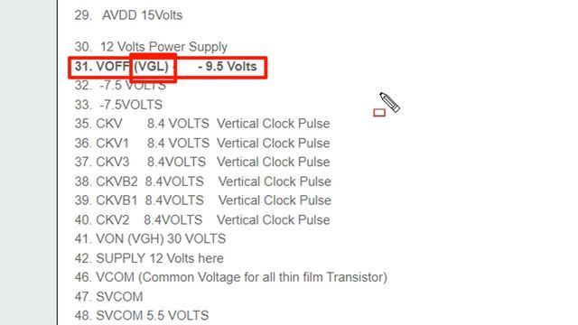 No Display, No Light on LSC320AN10-H03 Panels Screen | SM4186 IC Datasheet & Pin Voltage Details