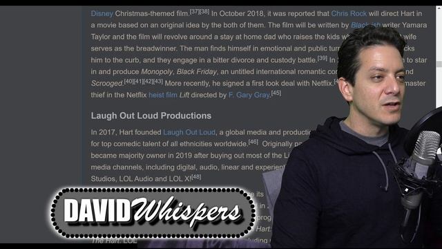 Whispering Facts about Kevin Hart from Wikipedia for 23 Minutes (ASMR)