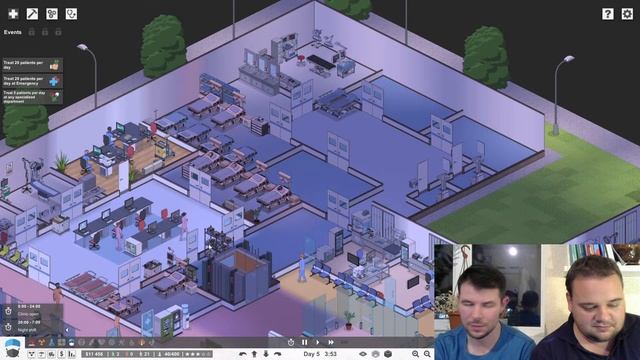 16 стрим - построим свою больницу! смотреть онлайн