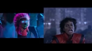 Michael Jackson and Sing Thriller Comparison