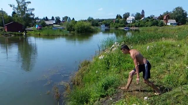 Прыжок в воду Миши 1 смотреть онлайн