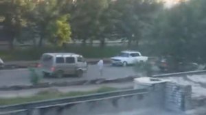 Разборки таксистов около Аведэкса 1 июля