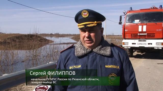 Половодье в селе Заокское-Коростово