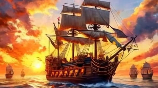 Пираты Карибского моря.
