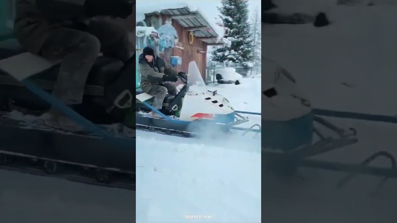 отвал на снегоход смотреть онлайн