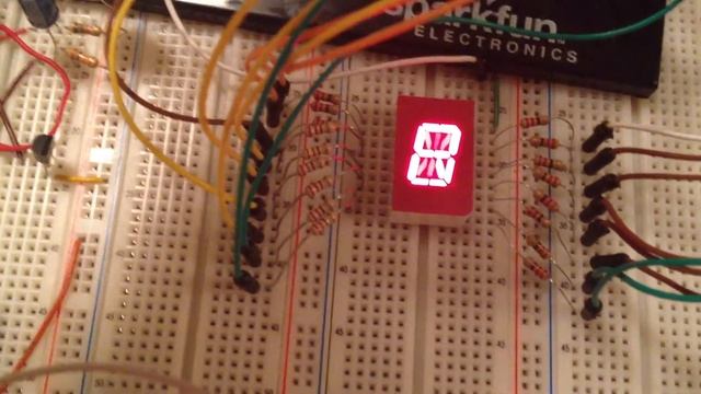 17-Segment Kingbright Display