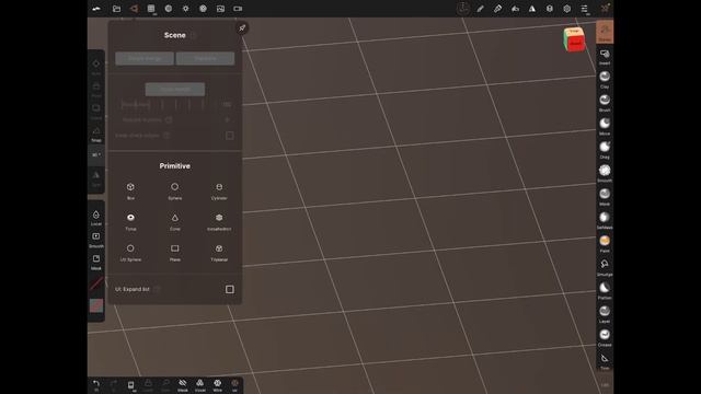 Texturing Static Reference Planes in Nomad Sculpt and Procreate
