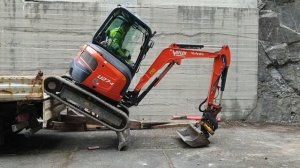 Kubota U27-4 samo załadunek self  loading mini excavator