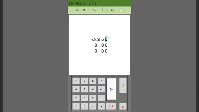 LINEAR ALGEBRA: Rank of a Matrix with one parameter