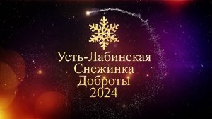 Усть-Лабинская Снежинка Доброты 2024