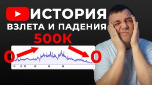 Моя история продвижения YouTube канала от взлета к 500к до полного краха за 4г. Заработок YouTube