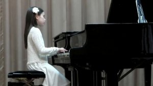 Майя Пьянкова исполняет Гайдн Соната фа-мажор часть 1