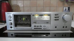 Sony TC-K55 стерео кассетный магнитофон (дека), краткий обзор